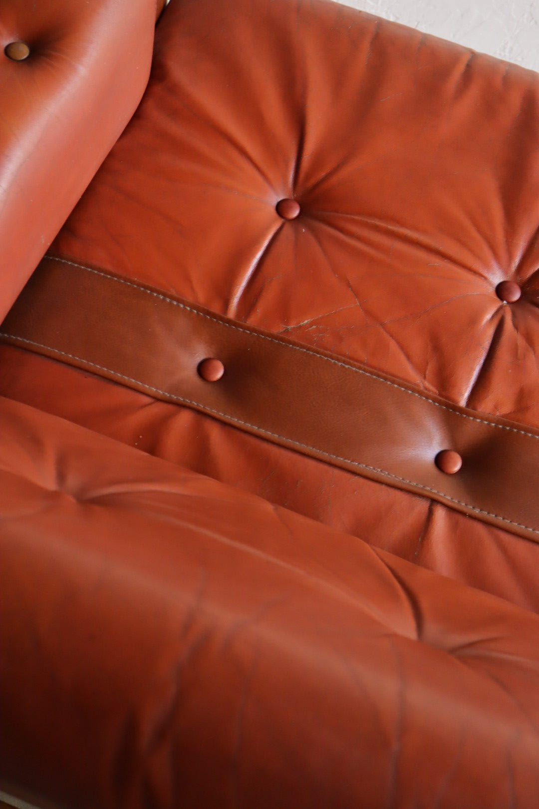 Ekornes Leather Loveseat