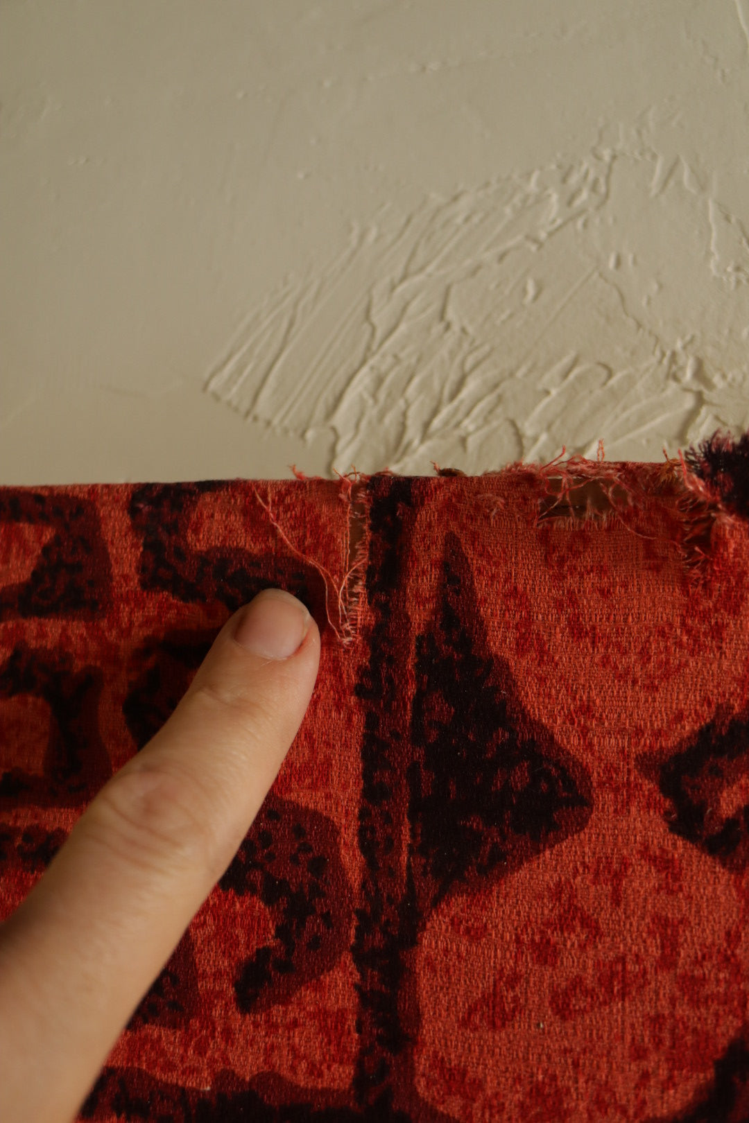 1960s Hawaiian Textiles Stretched Fabric