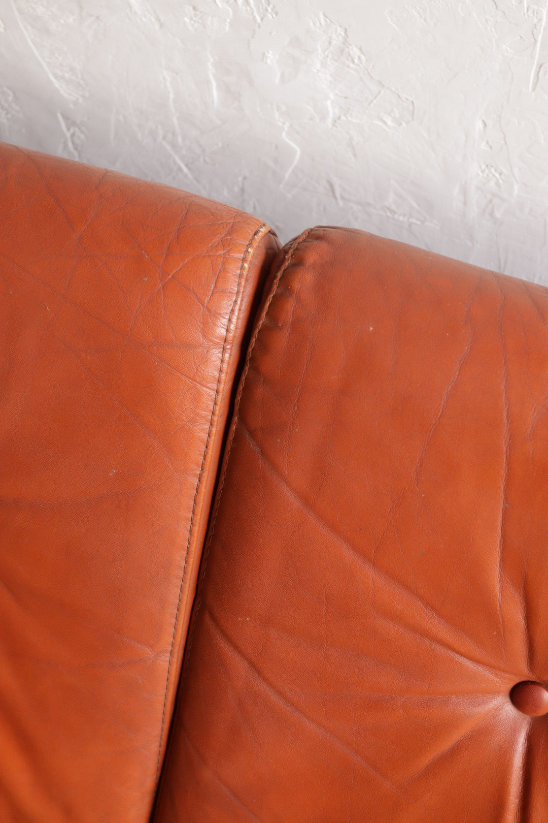Ekornes Leather Loveseat