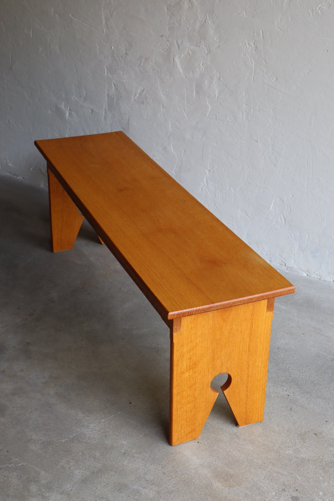 Solid Oak Bench