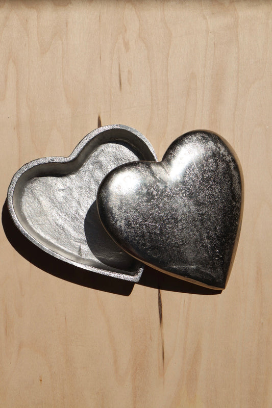 Silver Heart Box