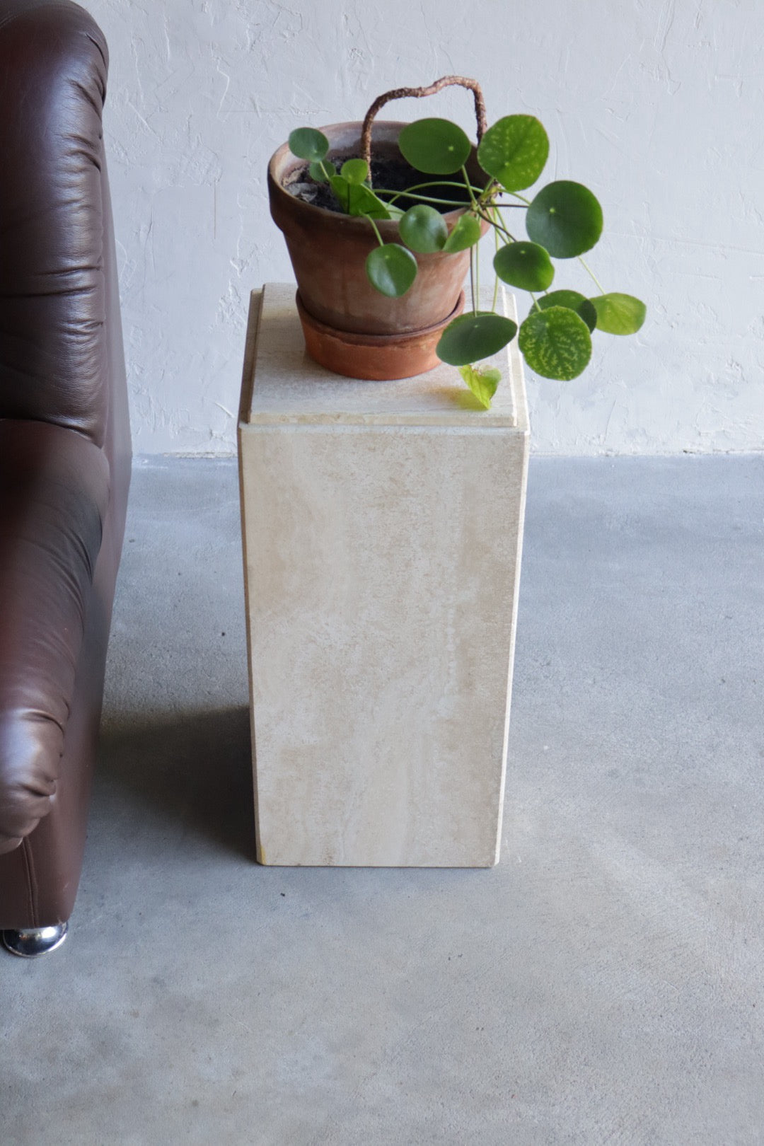 Travertine Pedestal