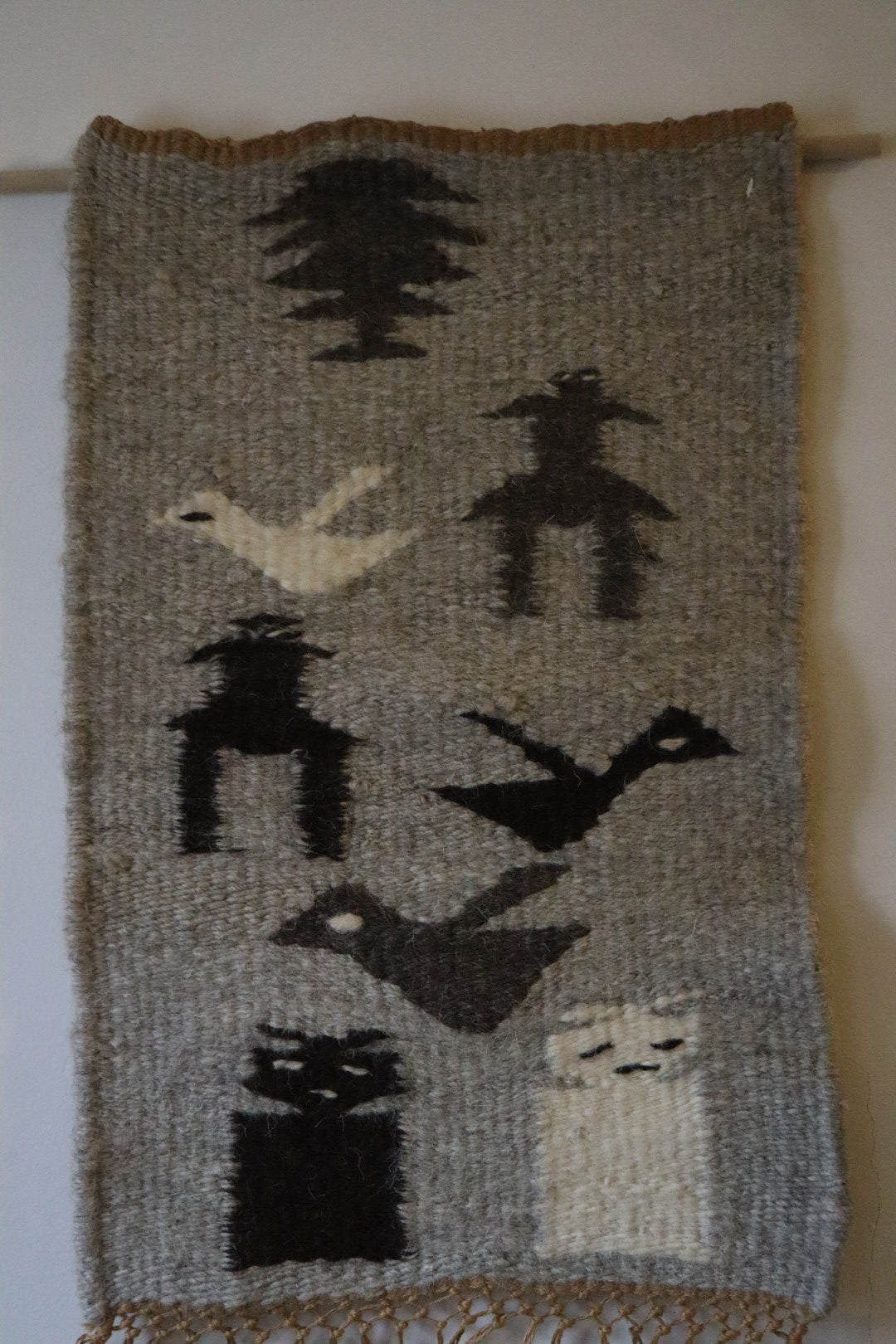 Handwoven Wool Tapestry