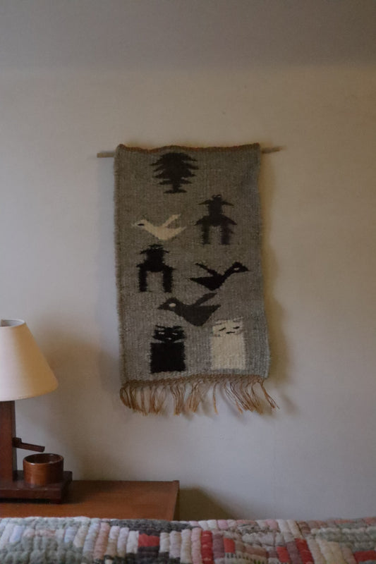 Handwoven Wool Tapestry