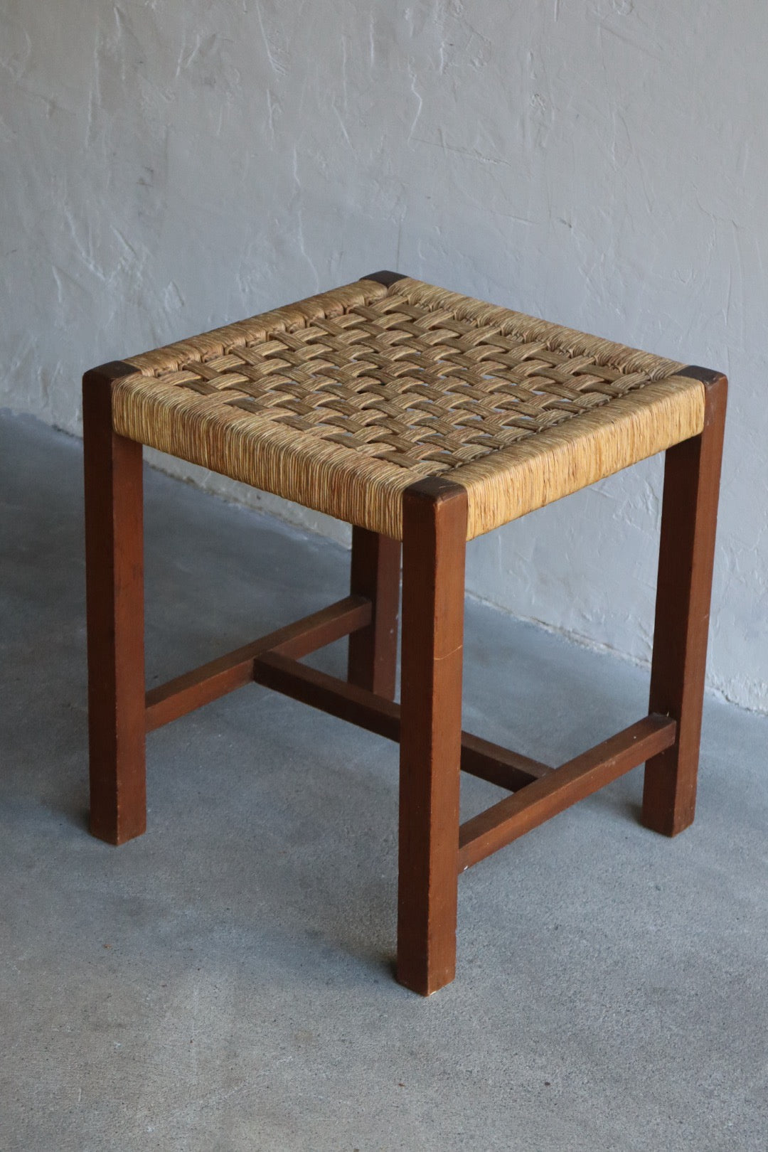 1960s Woven Stool