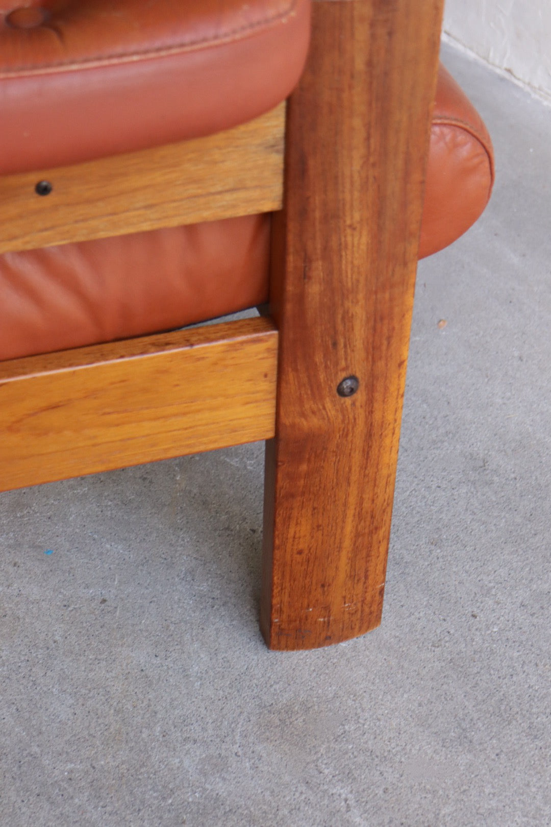Ekornes Leather Loveseat