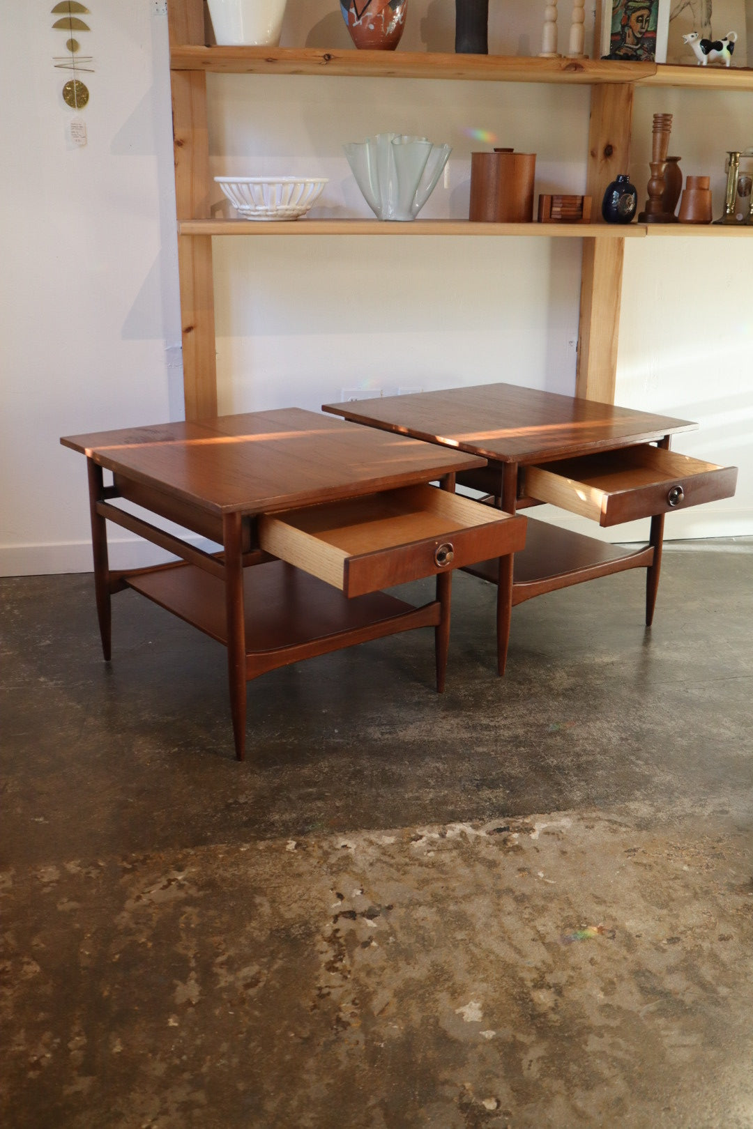Pair of Hekman Nightstands