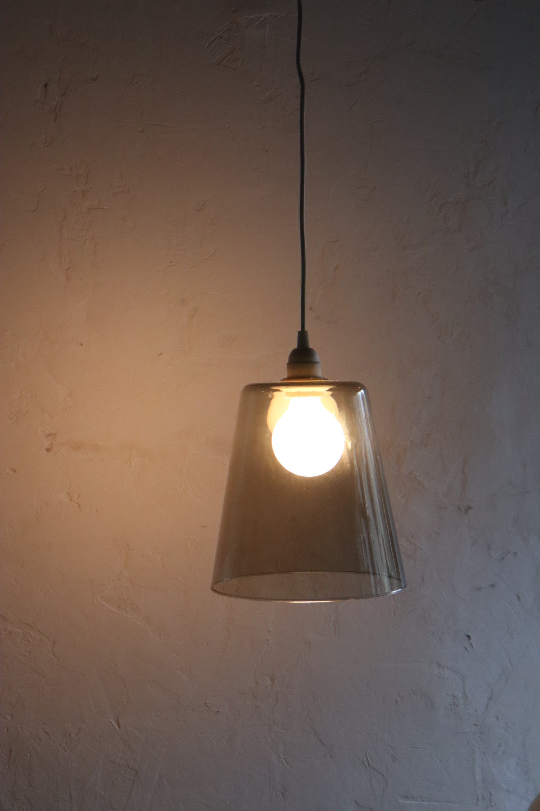 Smoked Glass Pendant Light