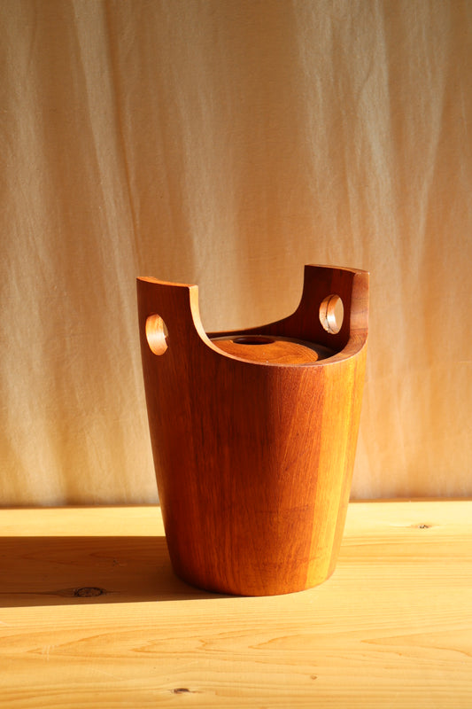 Teak Ice Bucket