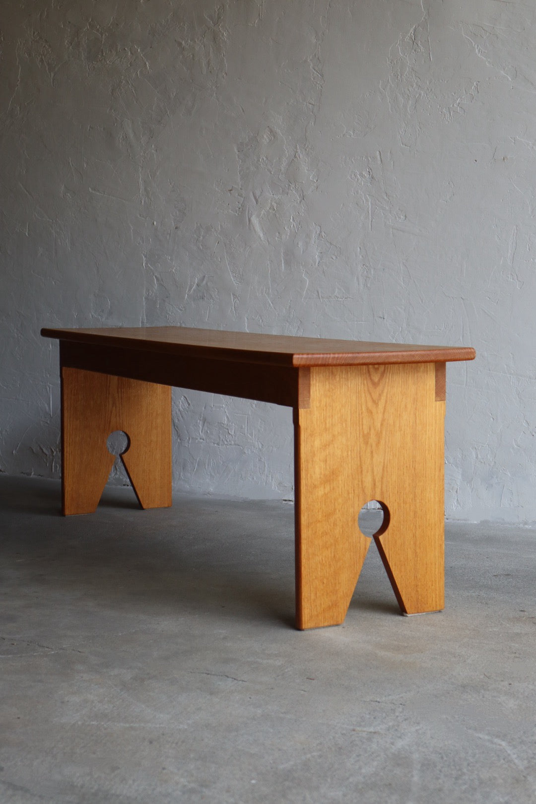 Solid Oak Bench