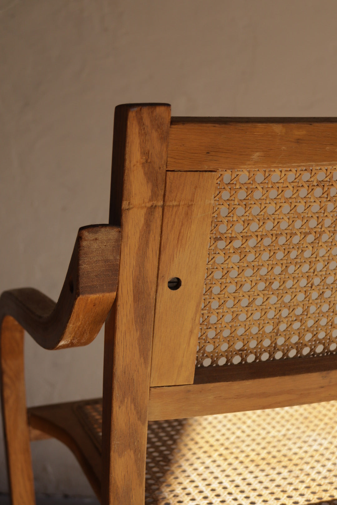 Bentwood and Cane Bench
