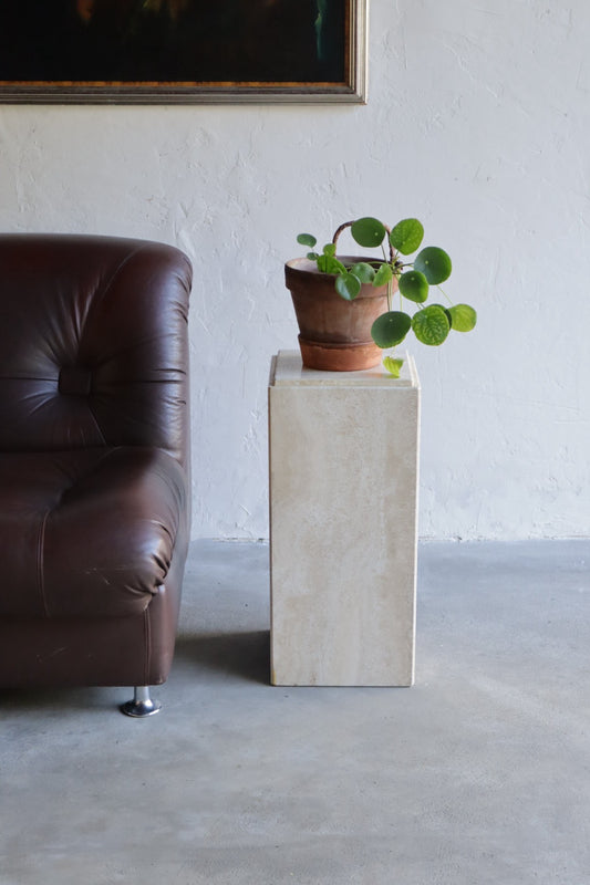 Travertine Pedestal