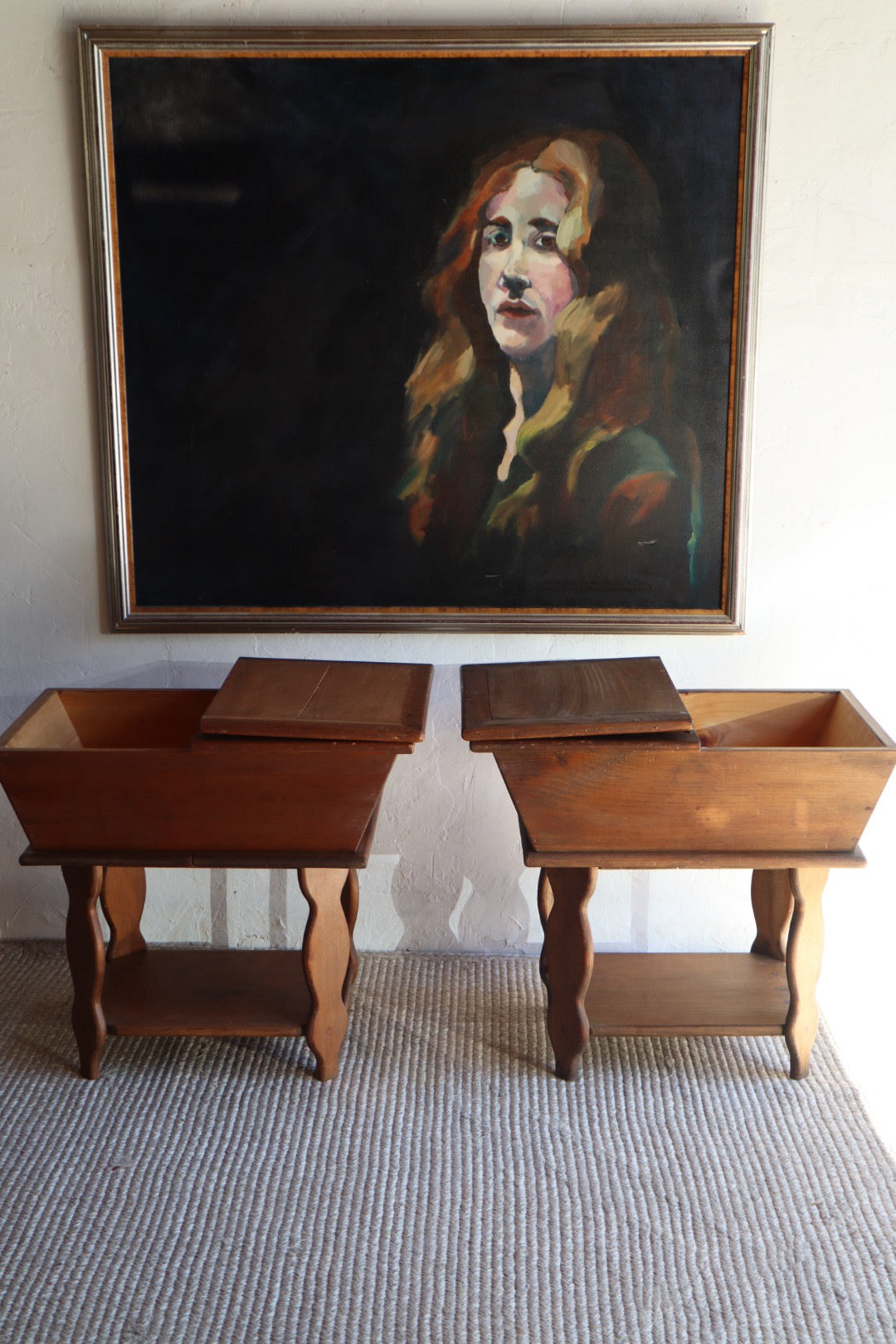 Antique End Tables/Nightstands (pair)