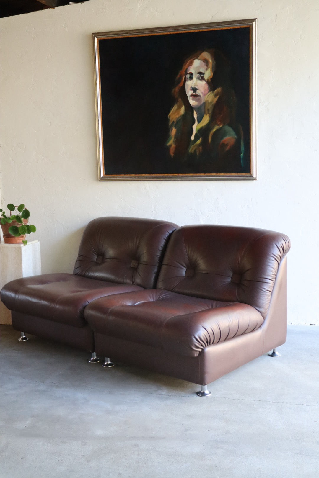 1960s Leather Chairs (pair)