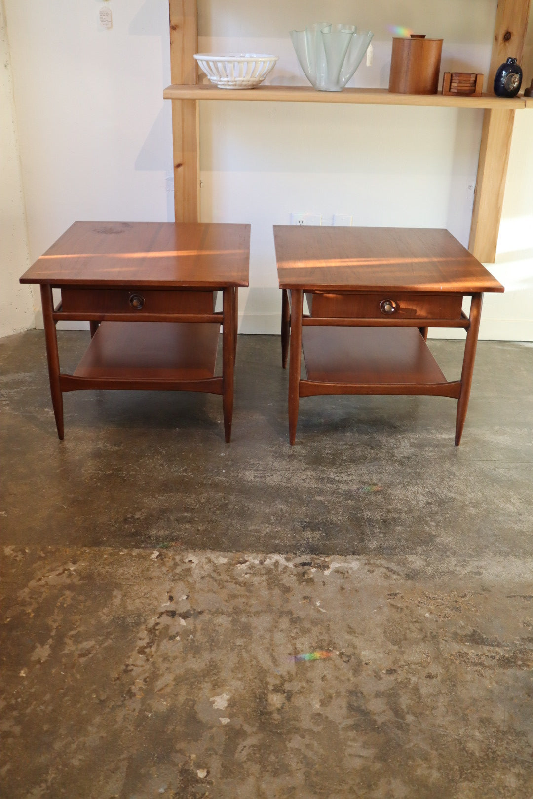 Pair of Hekman Nightstands