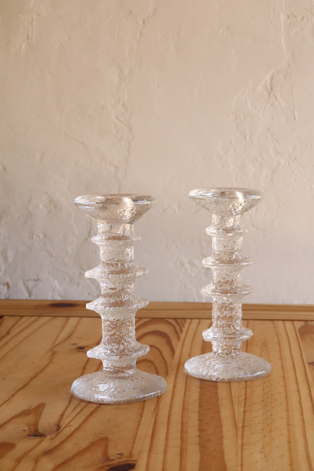 Glass Candle Holders