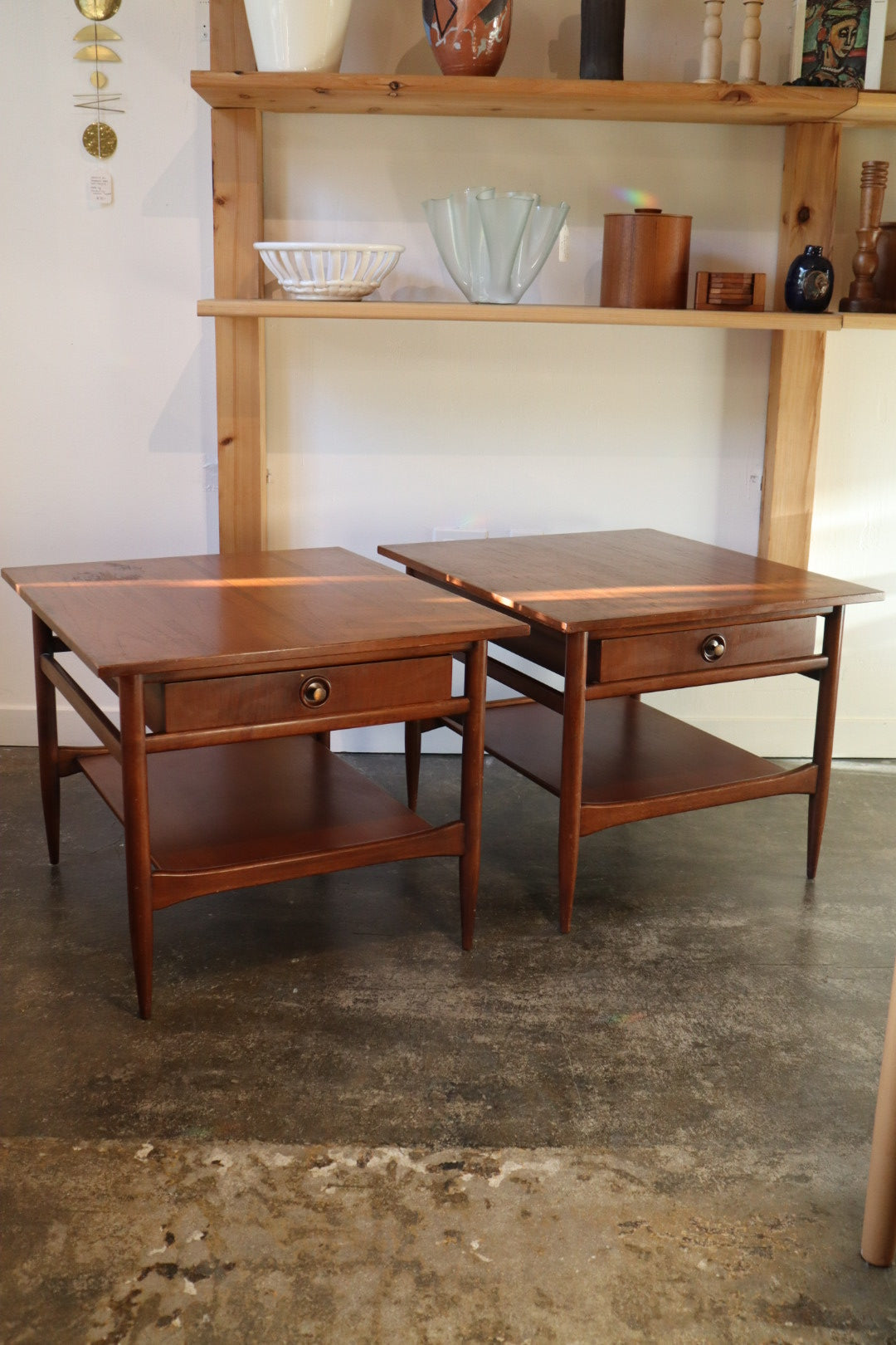 Pair of Hekman Nightstands