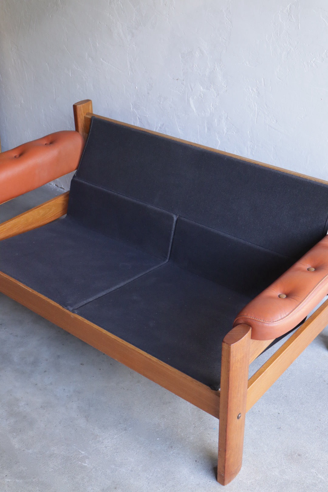 Ekornes Leather Loveseat