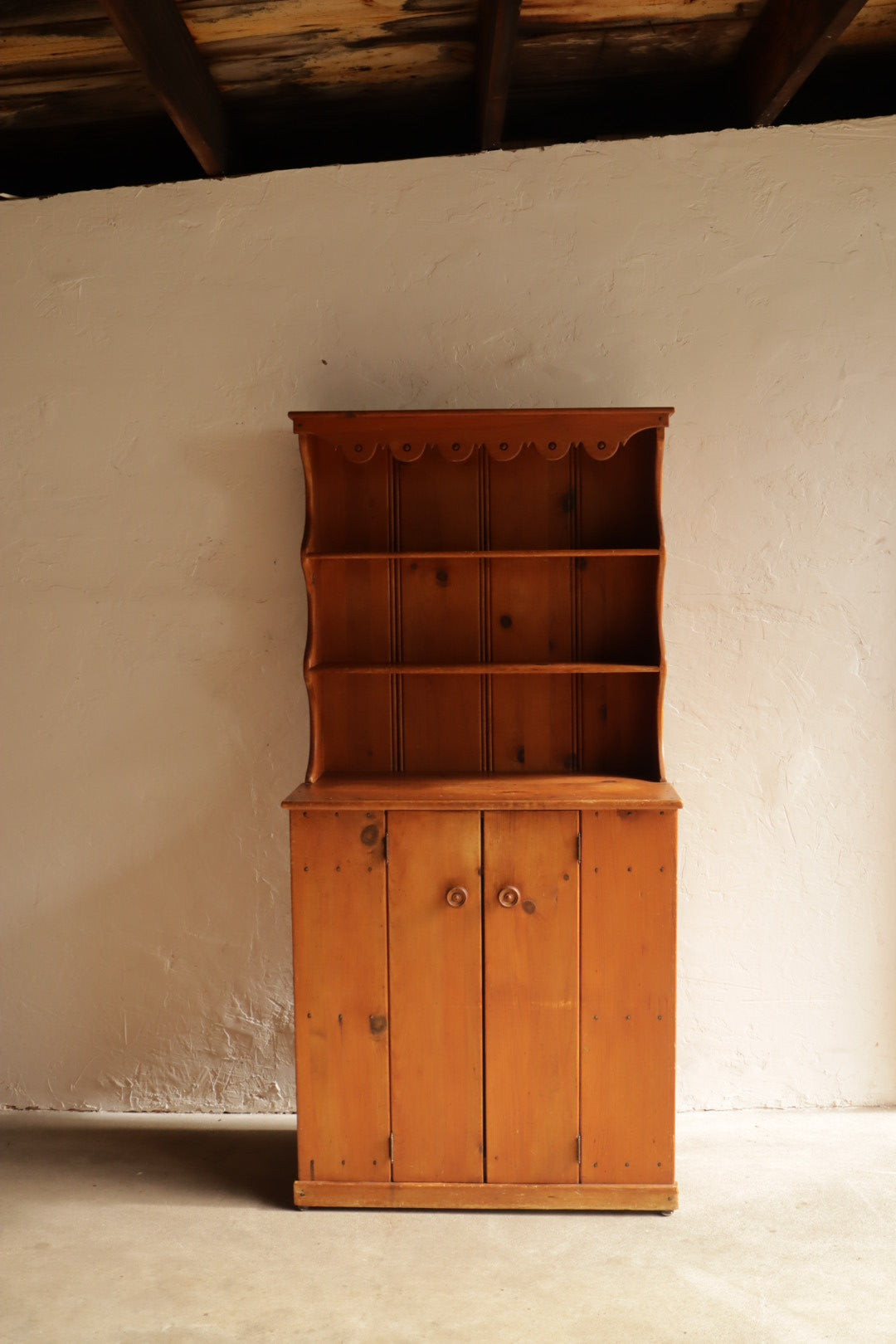 Antique Pine Hutch