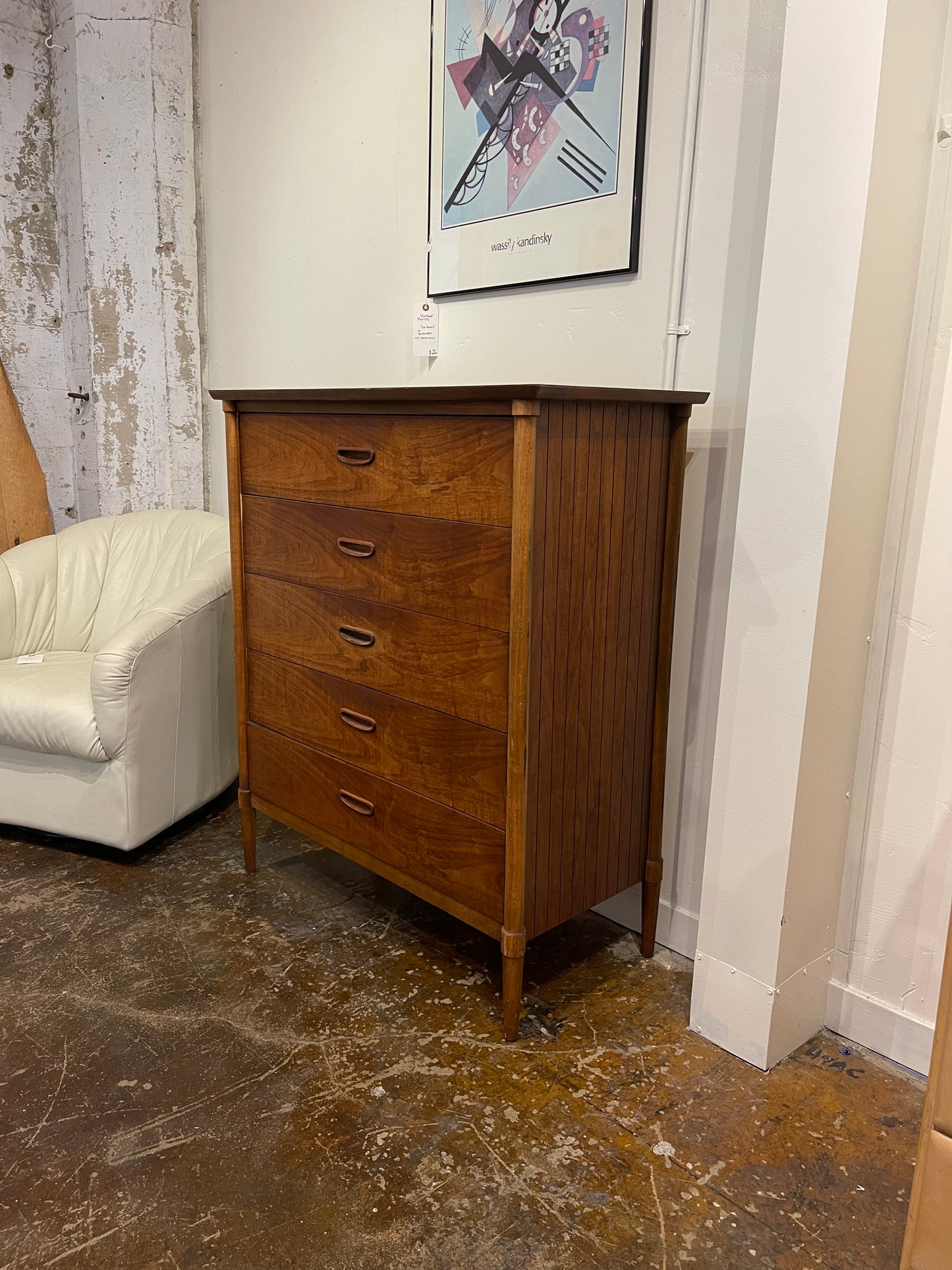 MCM Highboy Dresser by Lane