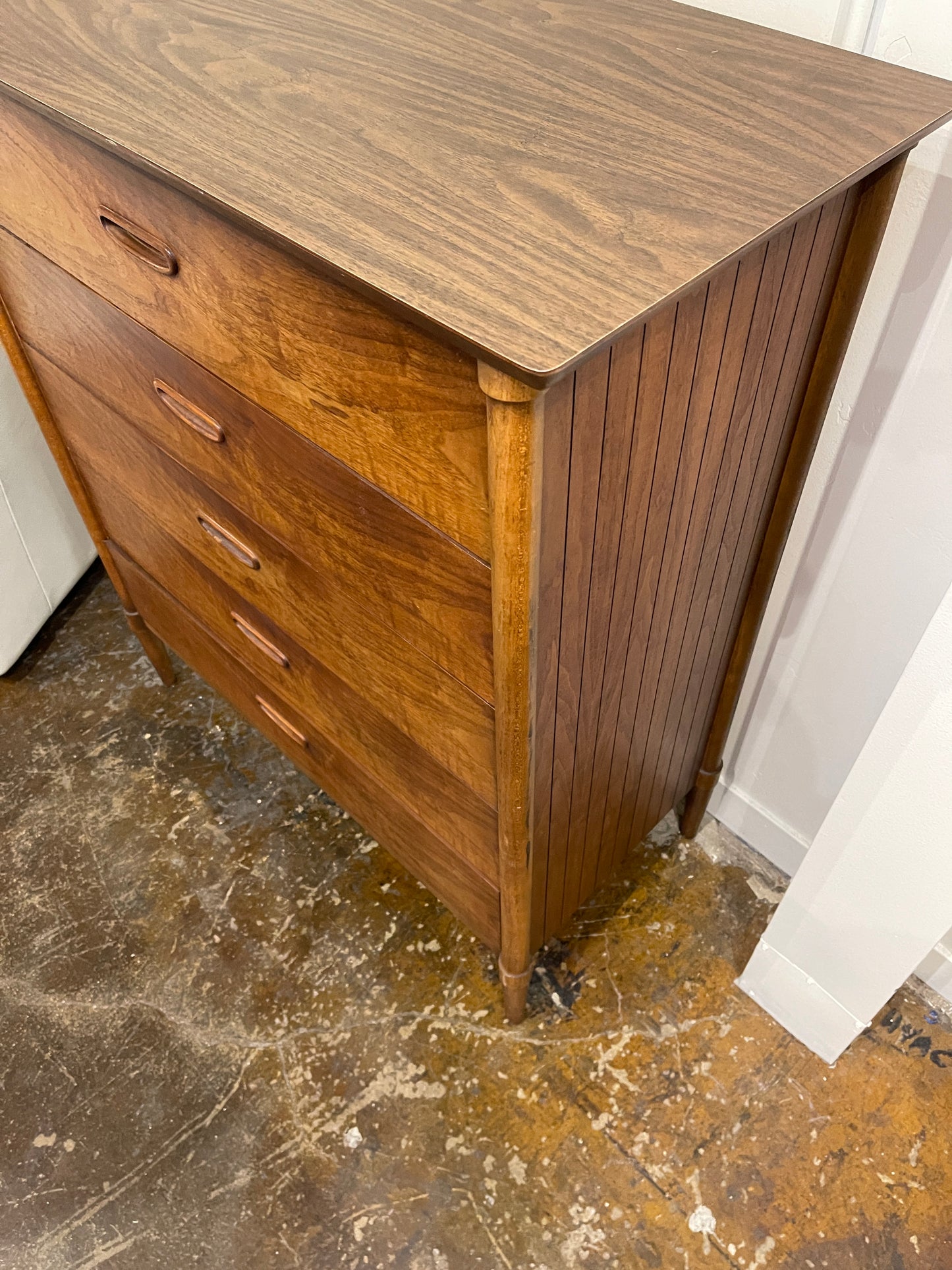MCM Highboy Dresser by Lane