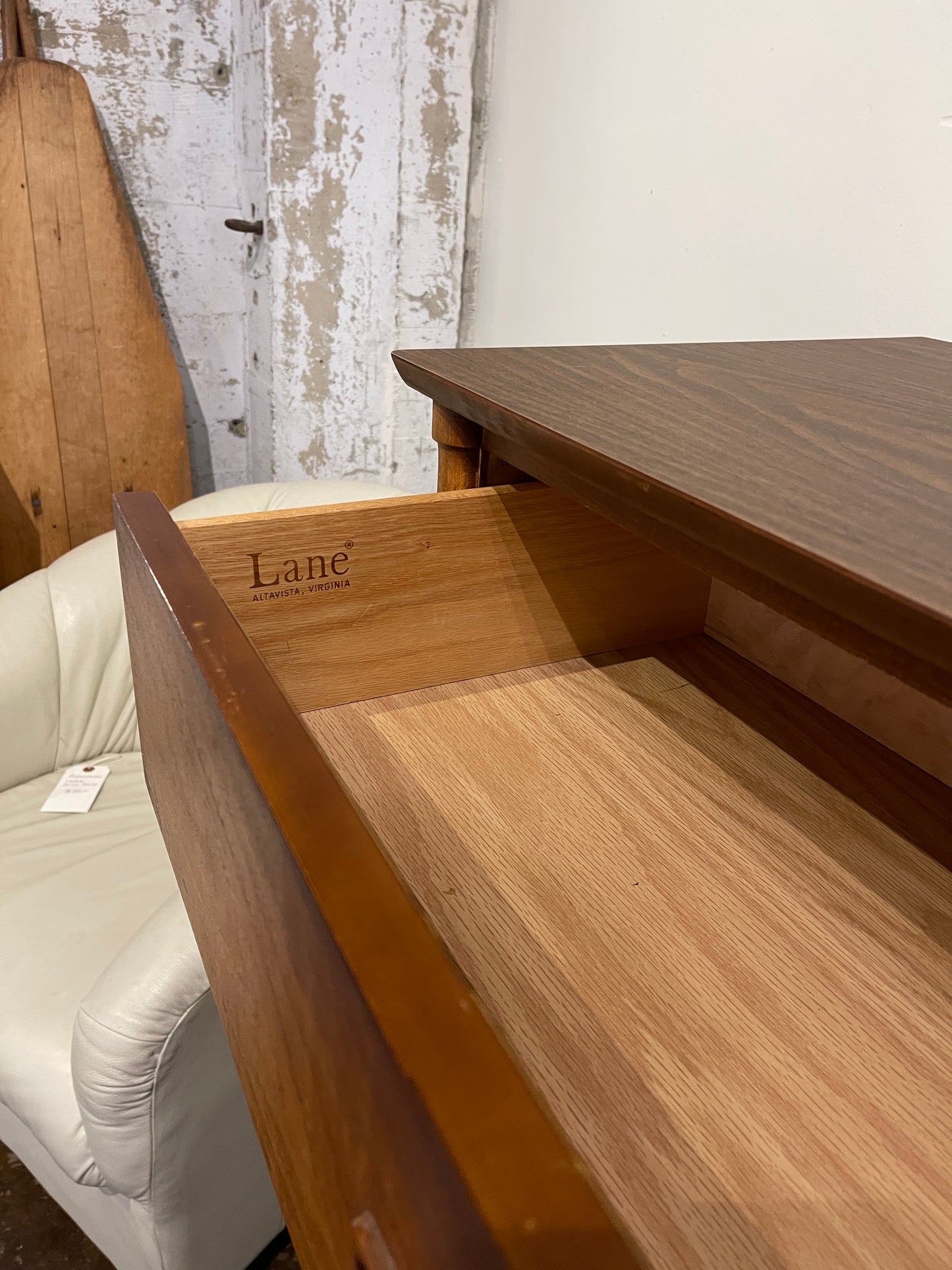 MCM Highboy Dresser by Lane