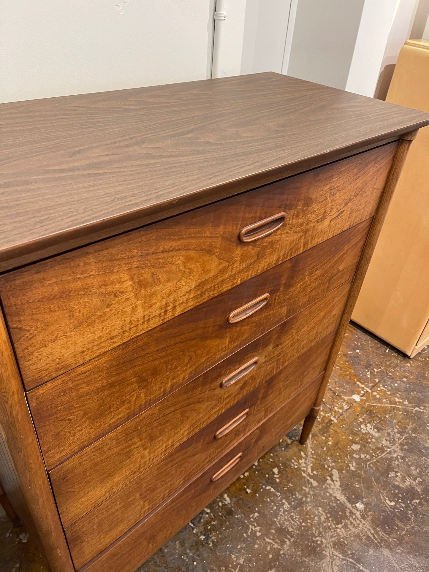 MCM Highboy Dresser by Lane