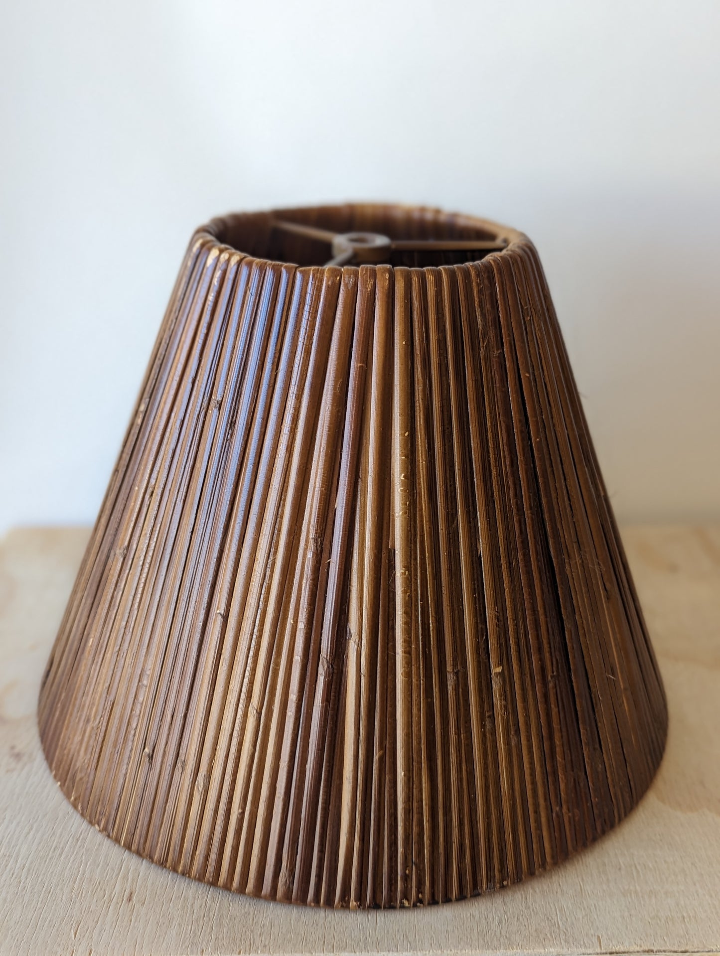 Wicker Wrapped Lampshade