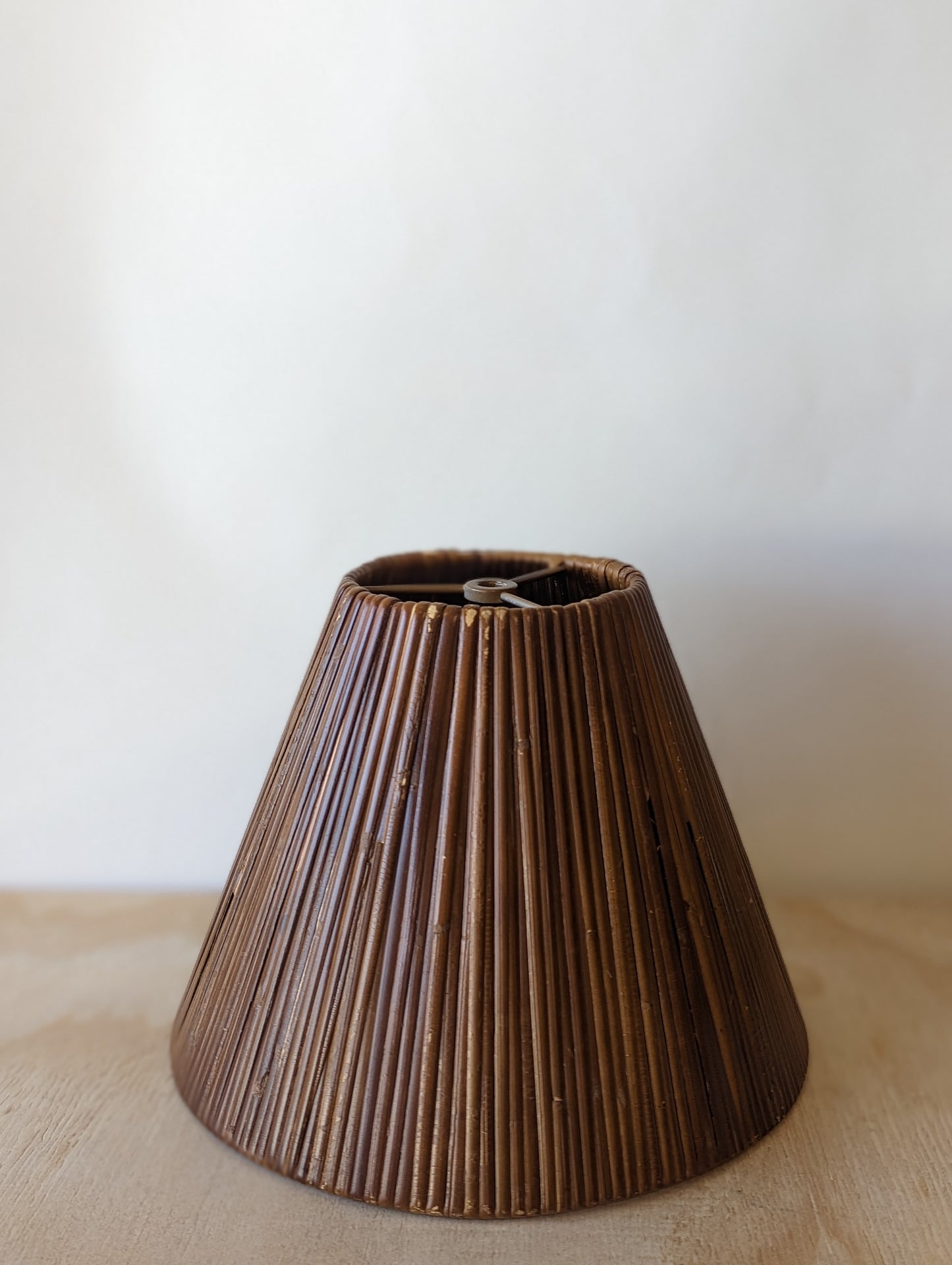 Wicker Wrapped Lampshade