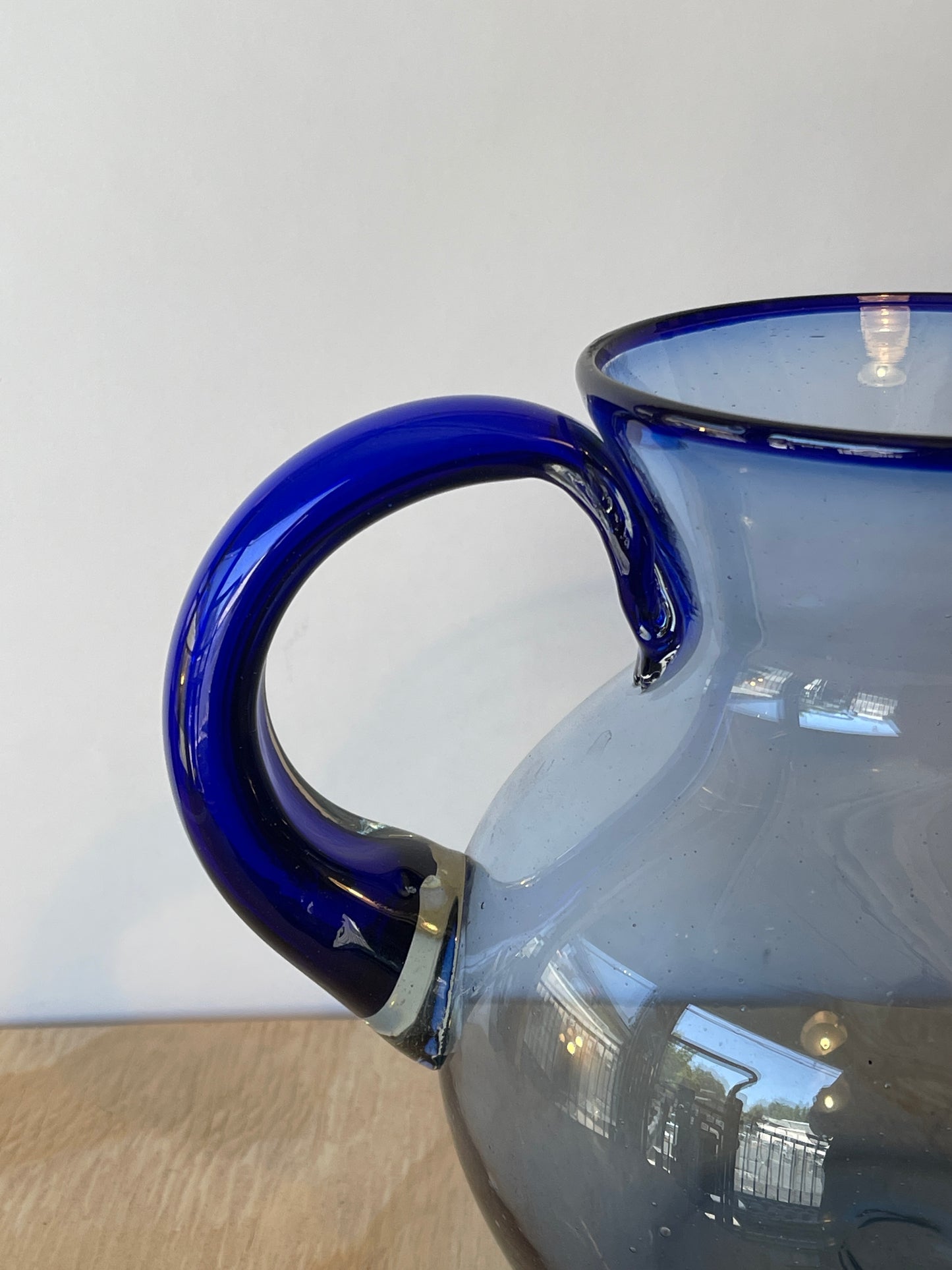 Blown Glass Pitcher