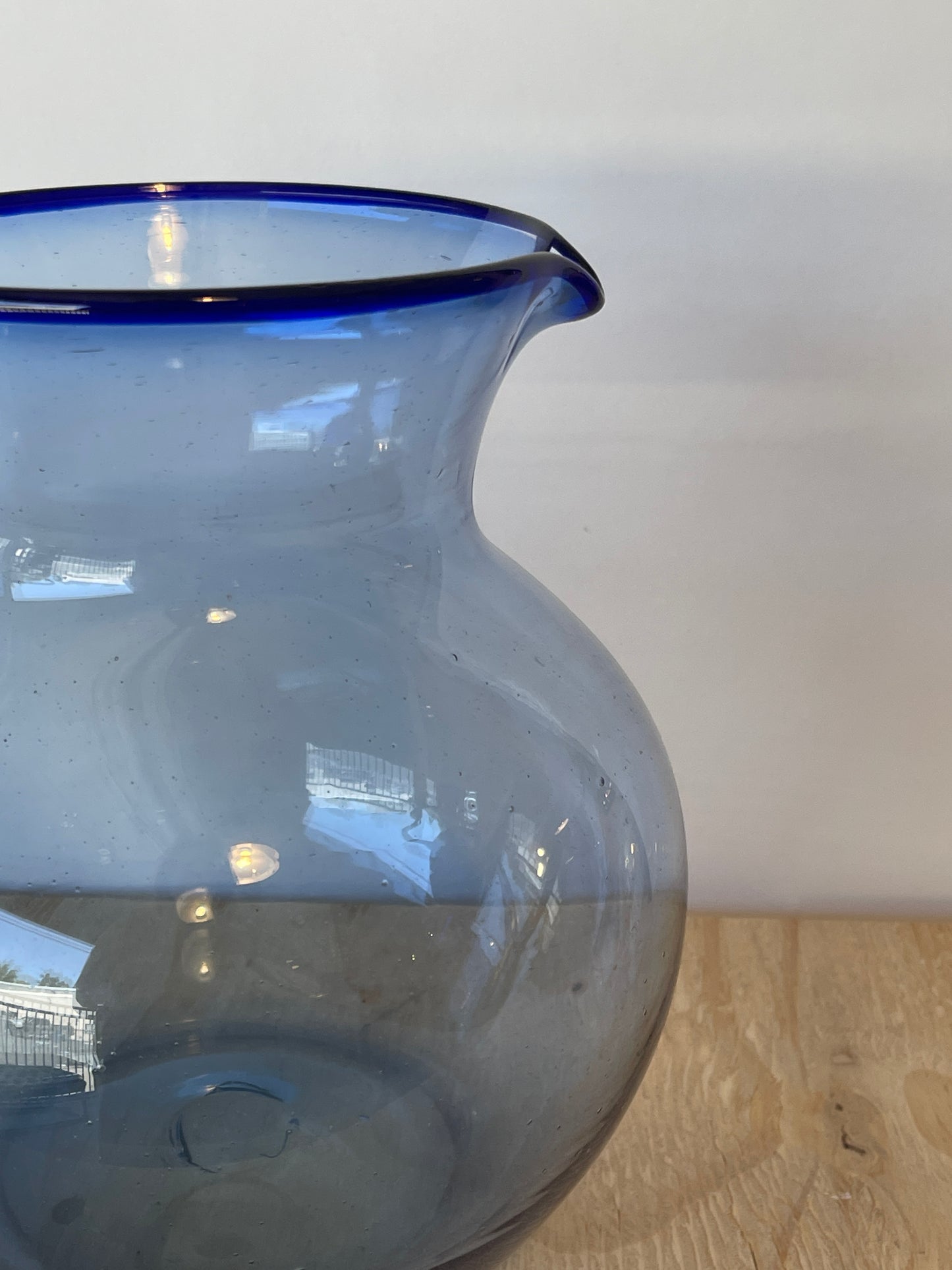 Blown Glass Pitcher