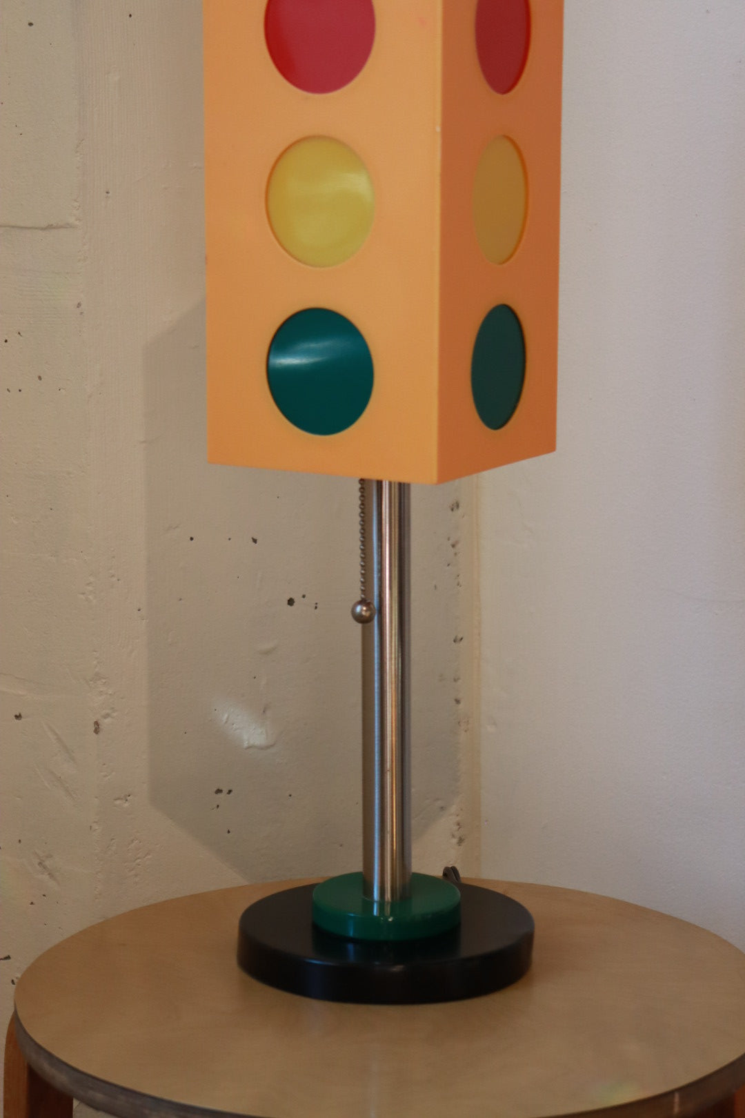 Vintage Lucite Traffic Lamp