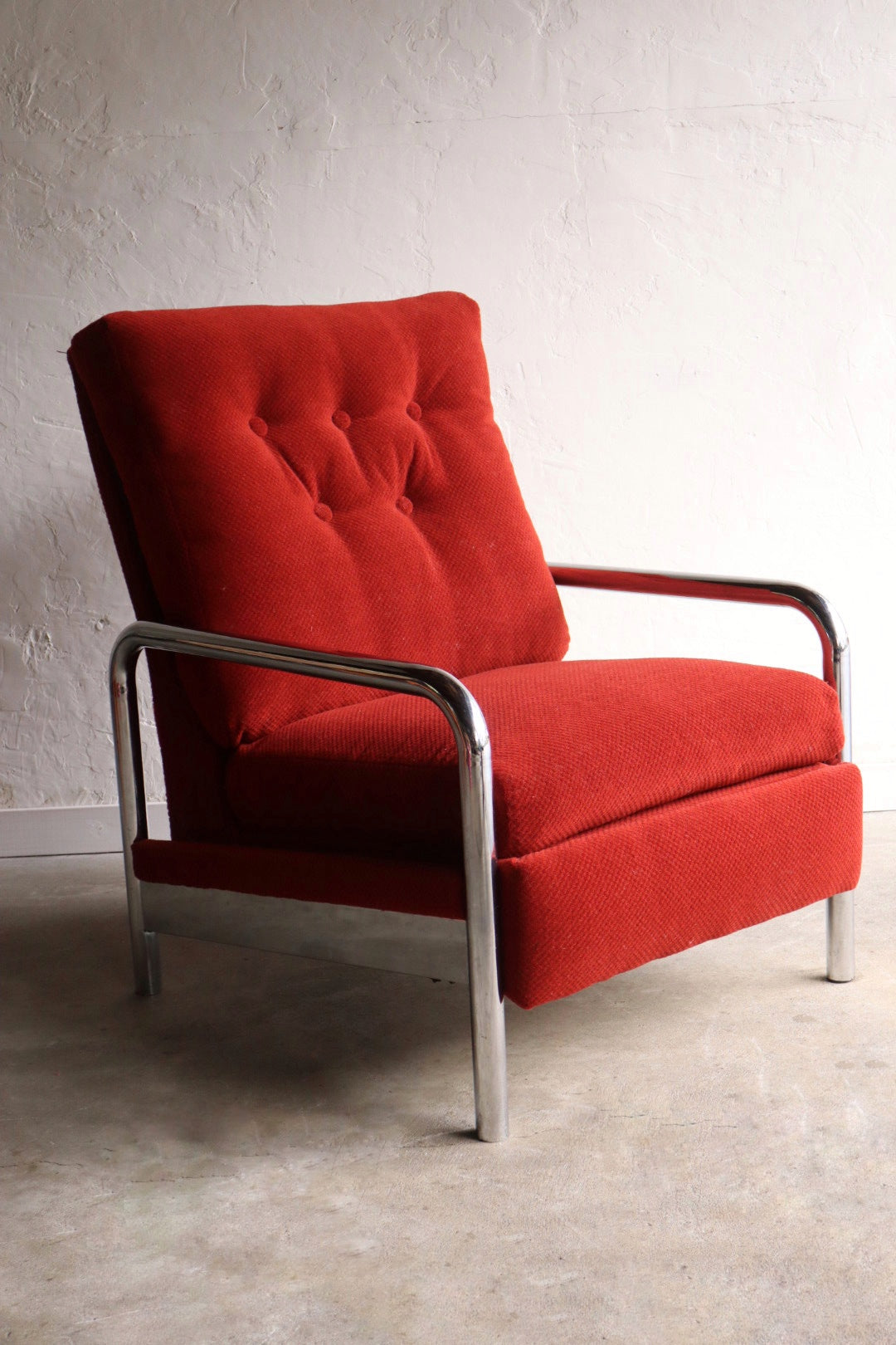 1970s Tubular Recliner