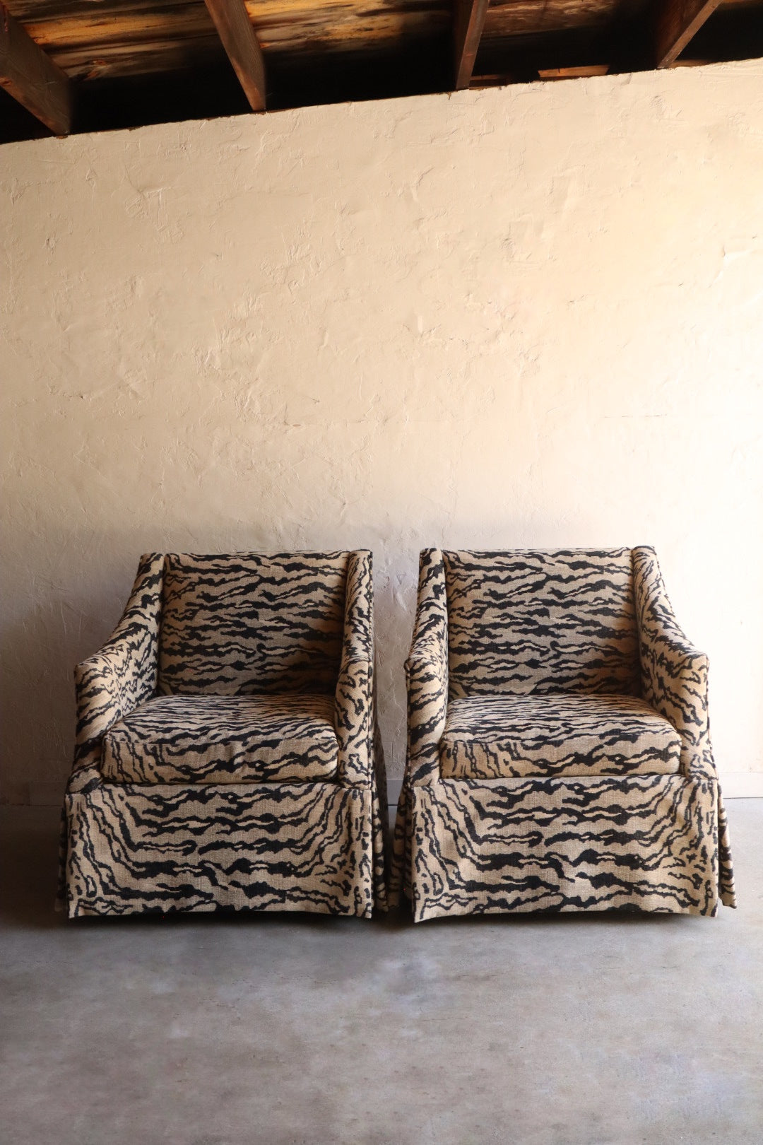 Upholstered Armchairs by Bernhardt