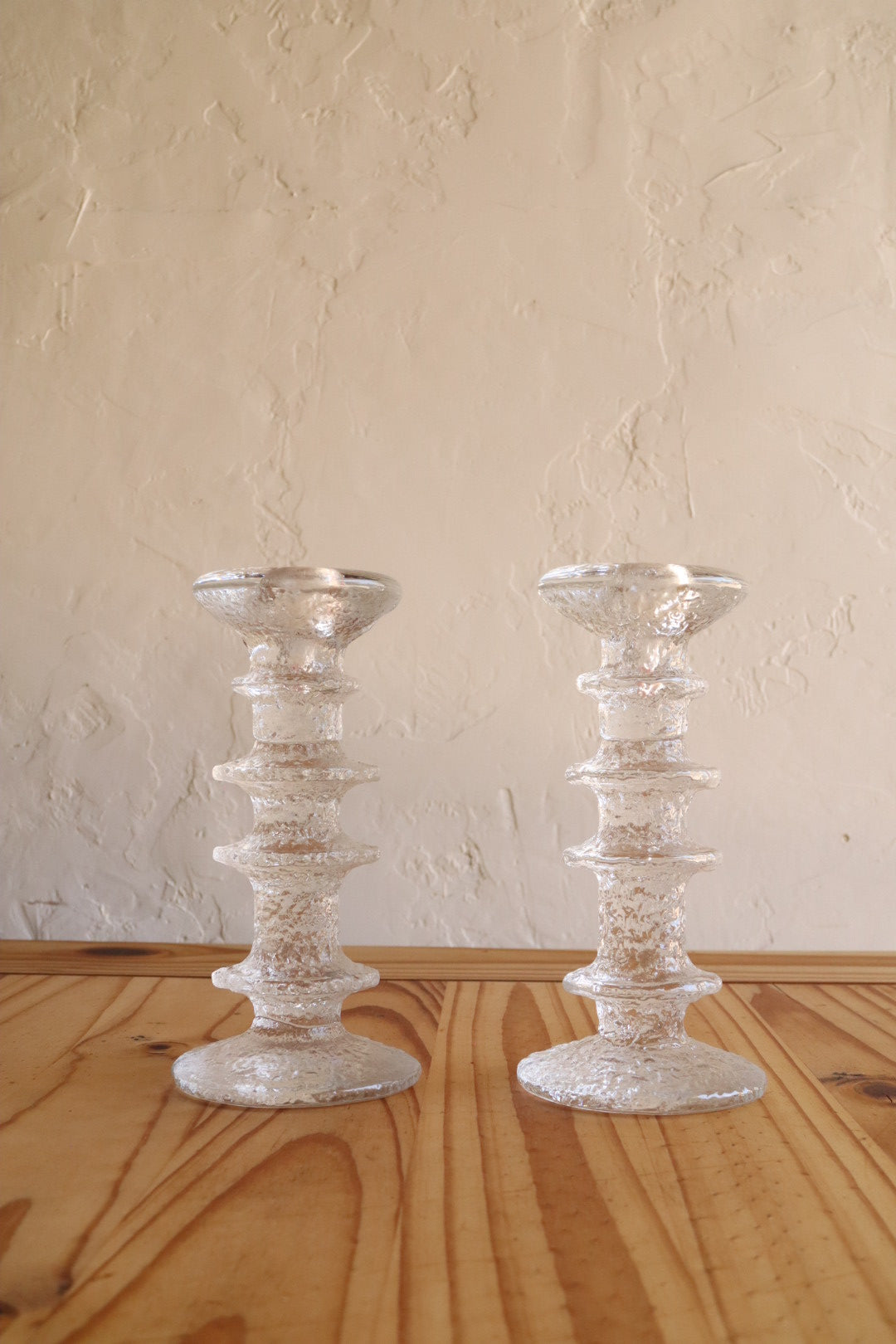 Glass Candle Holders