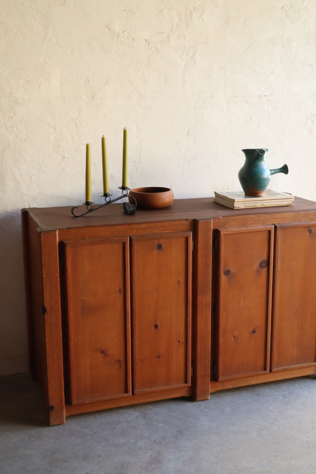 Rustic Pine Sideboard