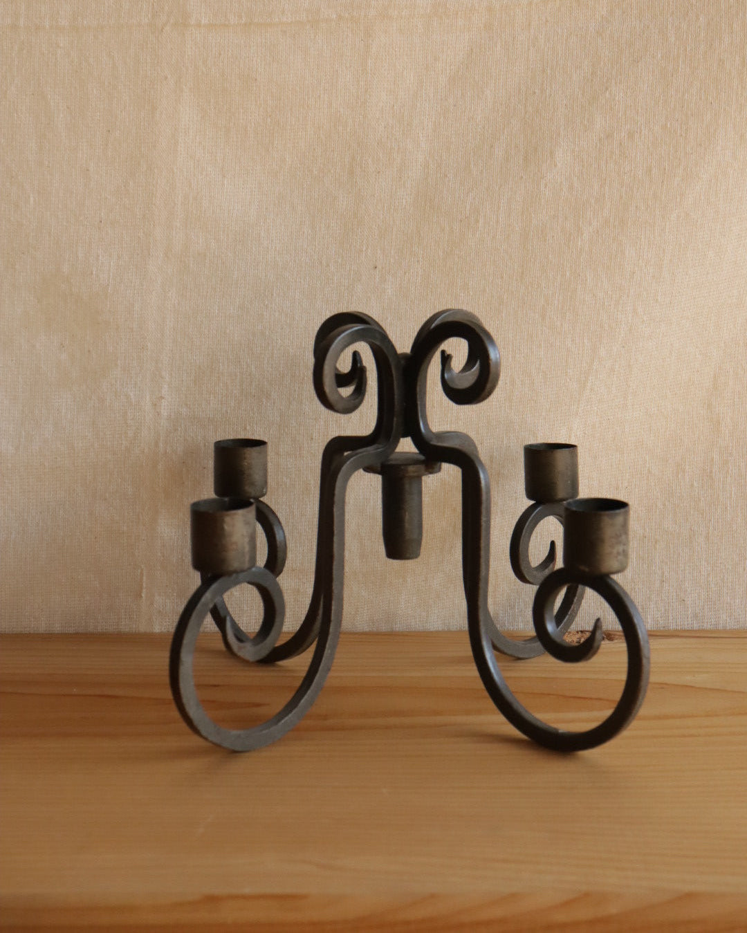 Wrought Iron Candelabra