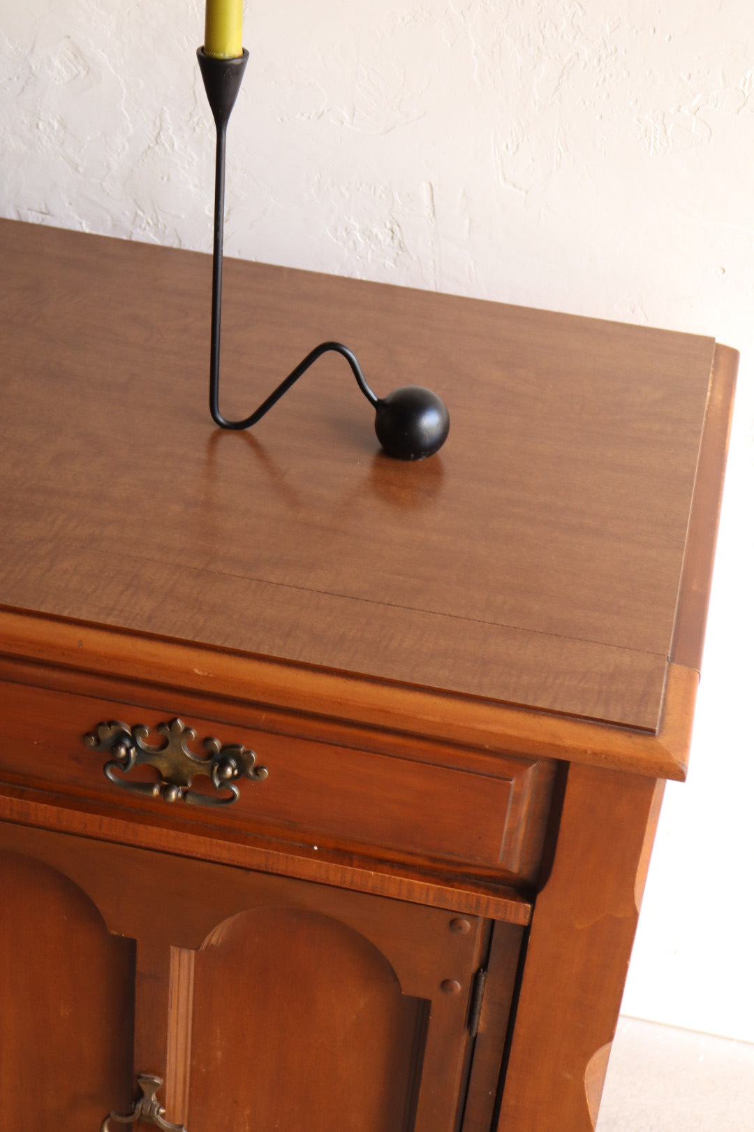 1970s Cabinet with Expanding Table