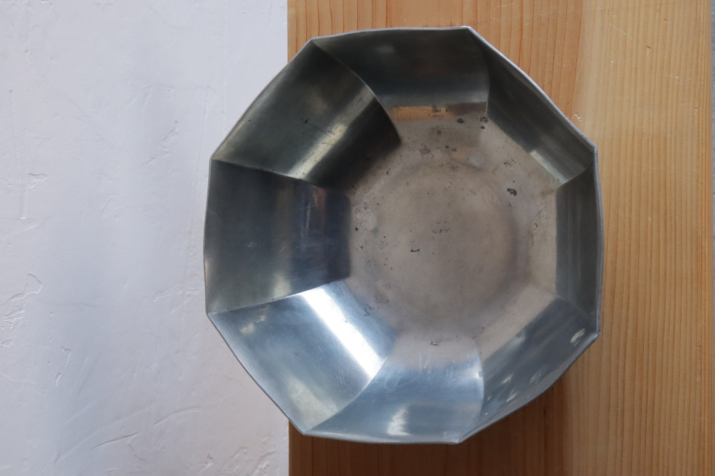 Pewter Footed Bowl
