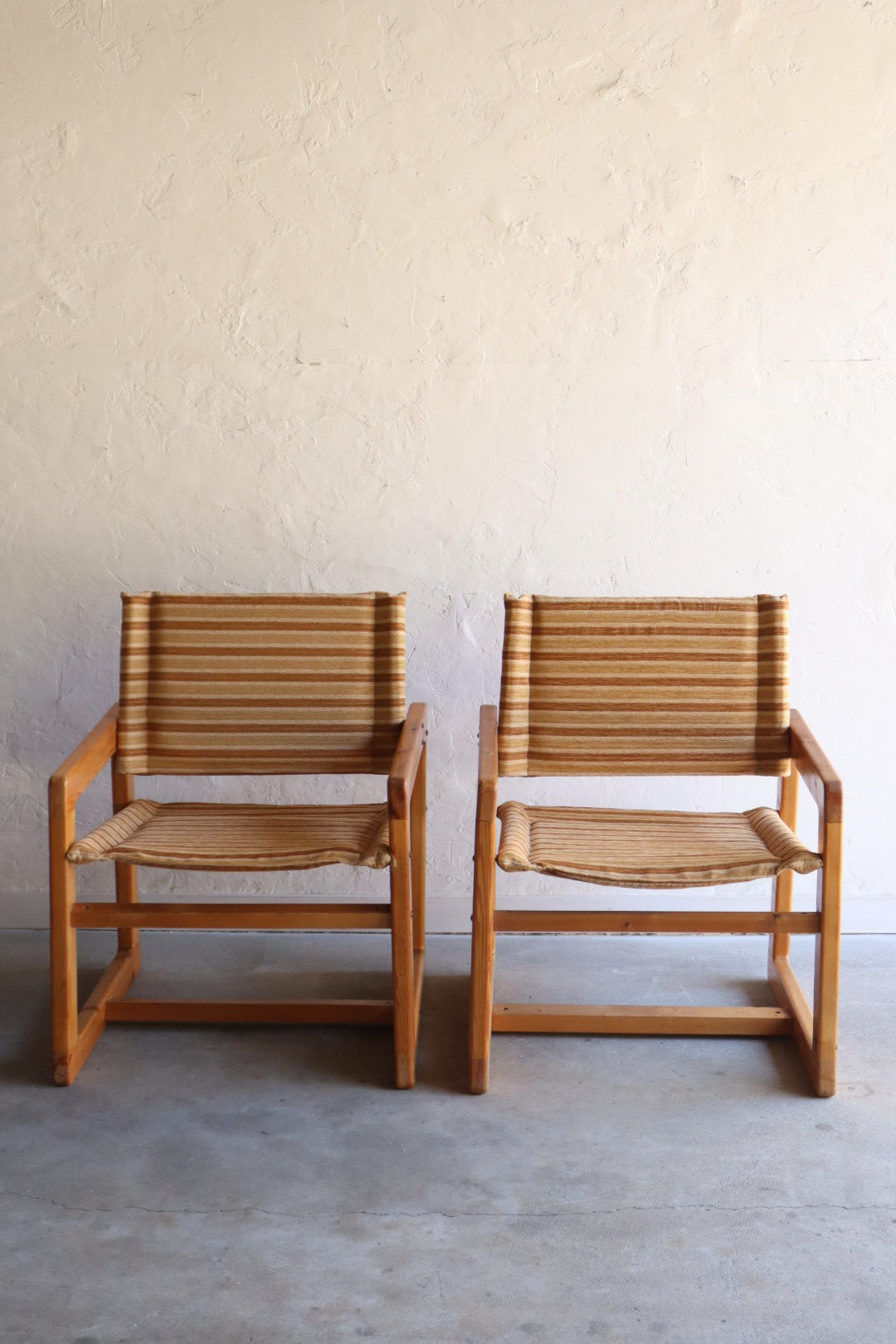 1970s Pine Armchairs
