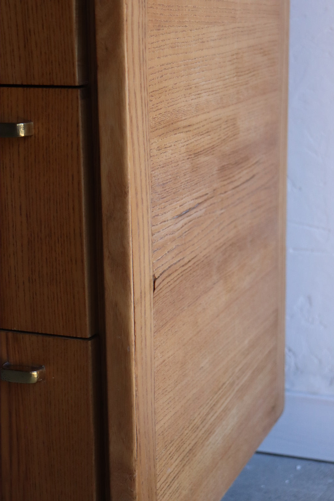Pair of Burl Wardrobes