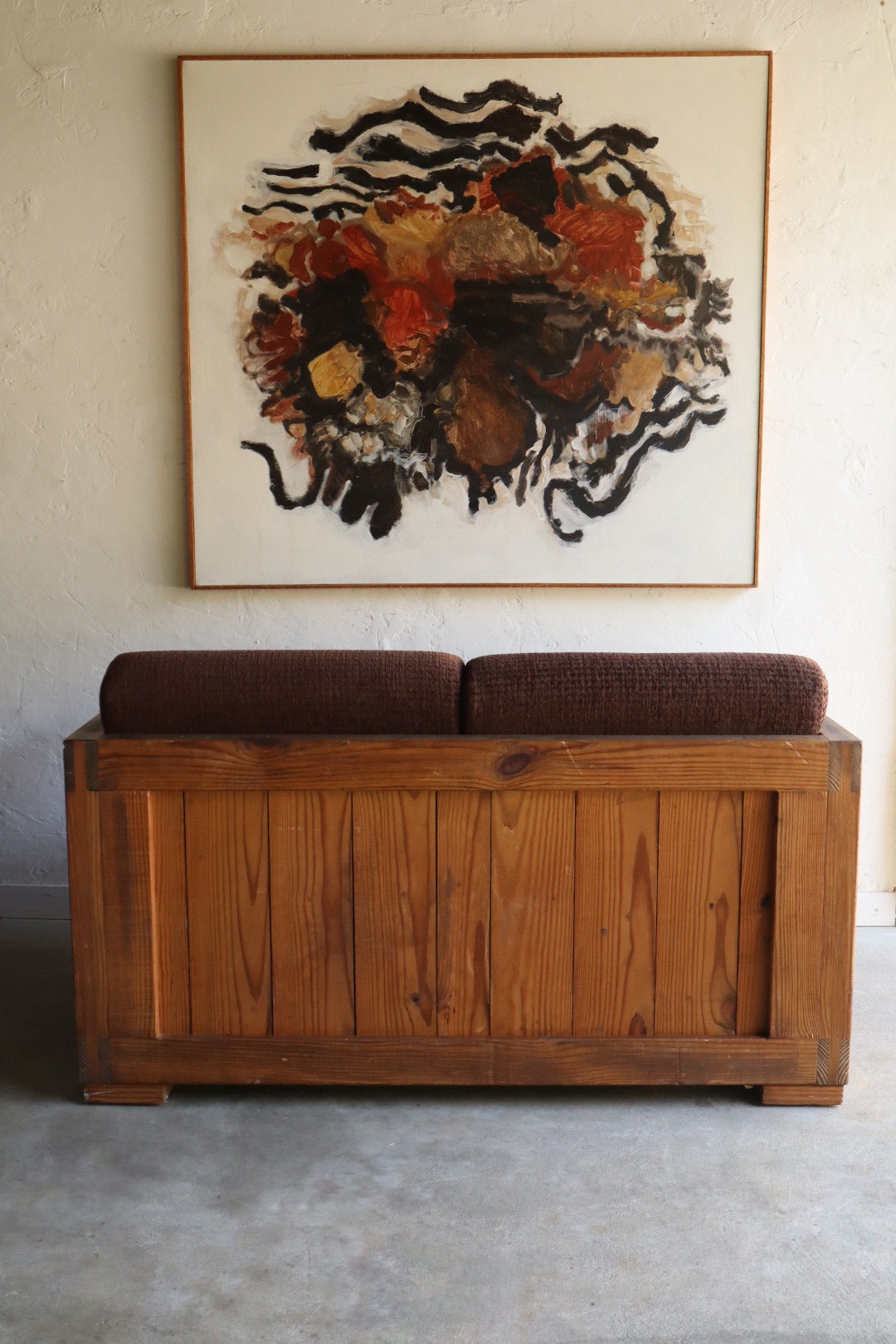 Rustic Pine Loveseat