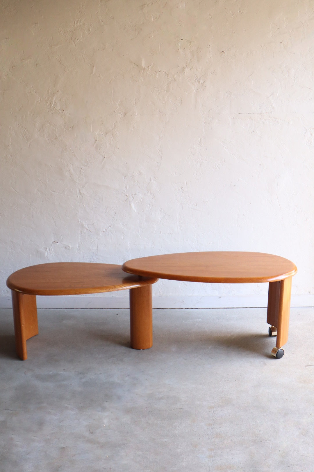 2 Tier Oak Coffee Table