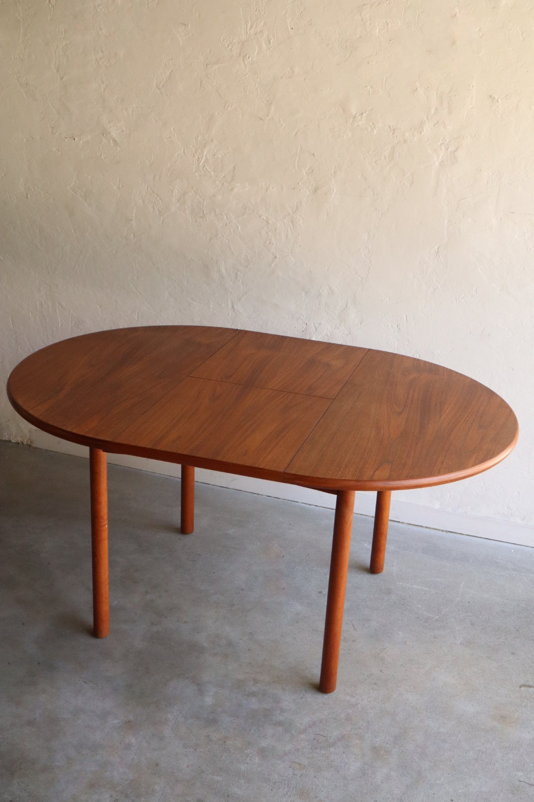 Danish Teak Expanding Dining Table