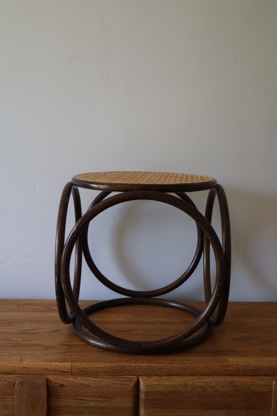 Thonet Style Bentwood Stool