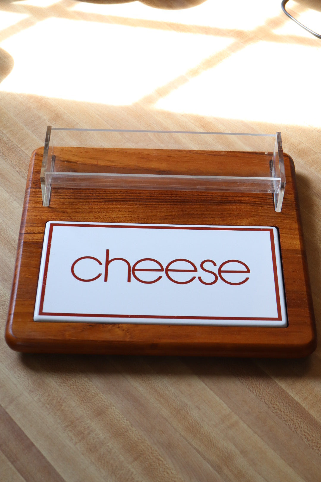 Cheese & Crackers Tray