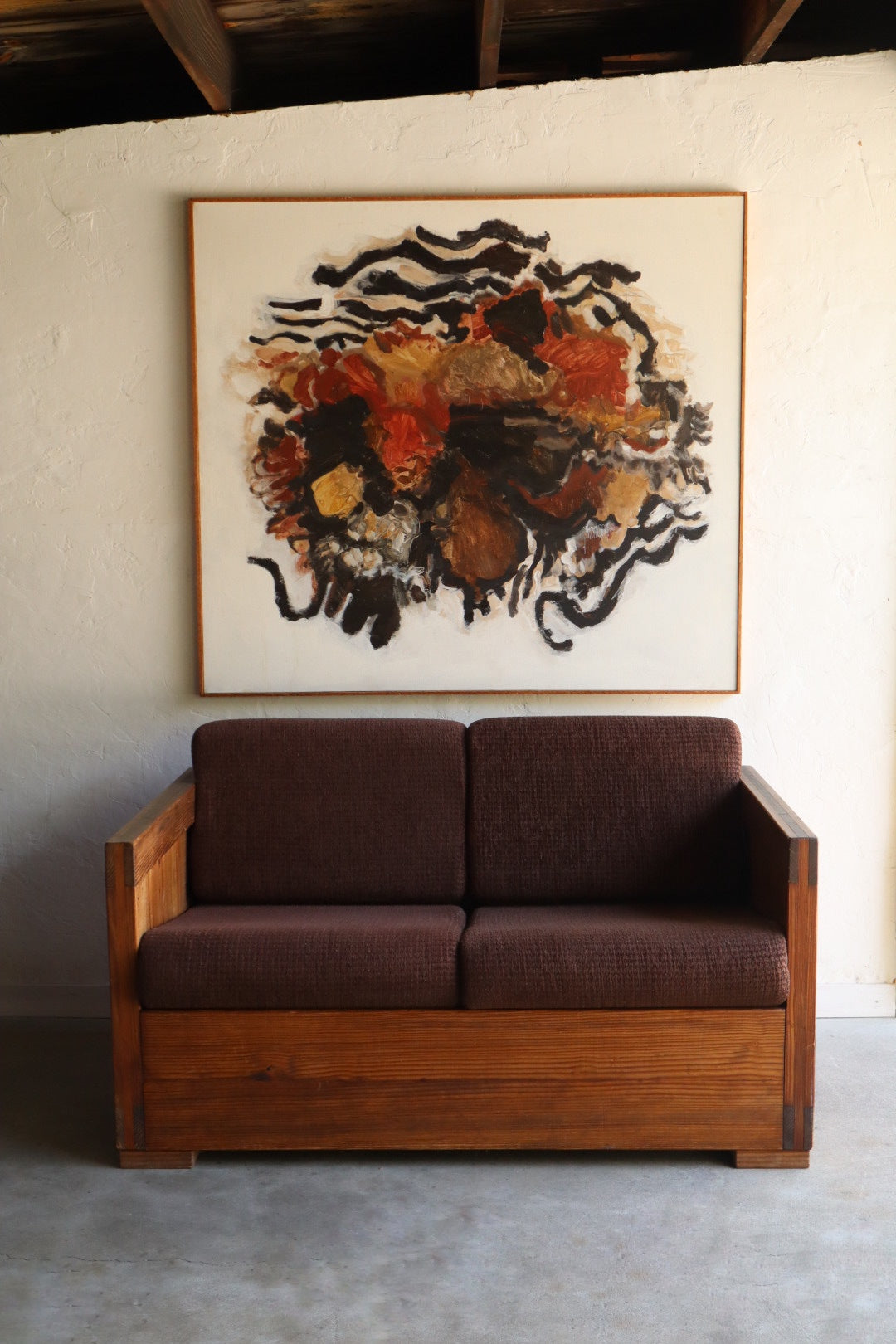 Rustic Pine Loveseat