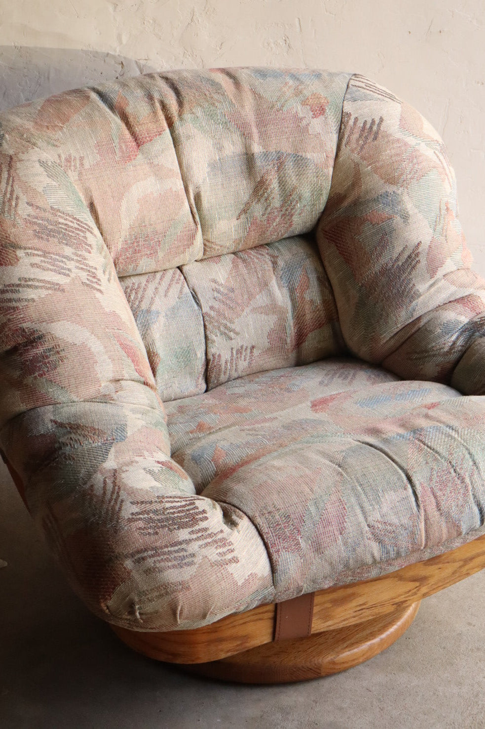 70s/80s Oak Lounge Chair