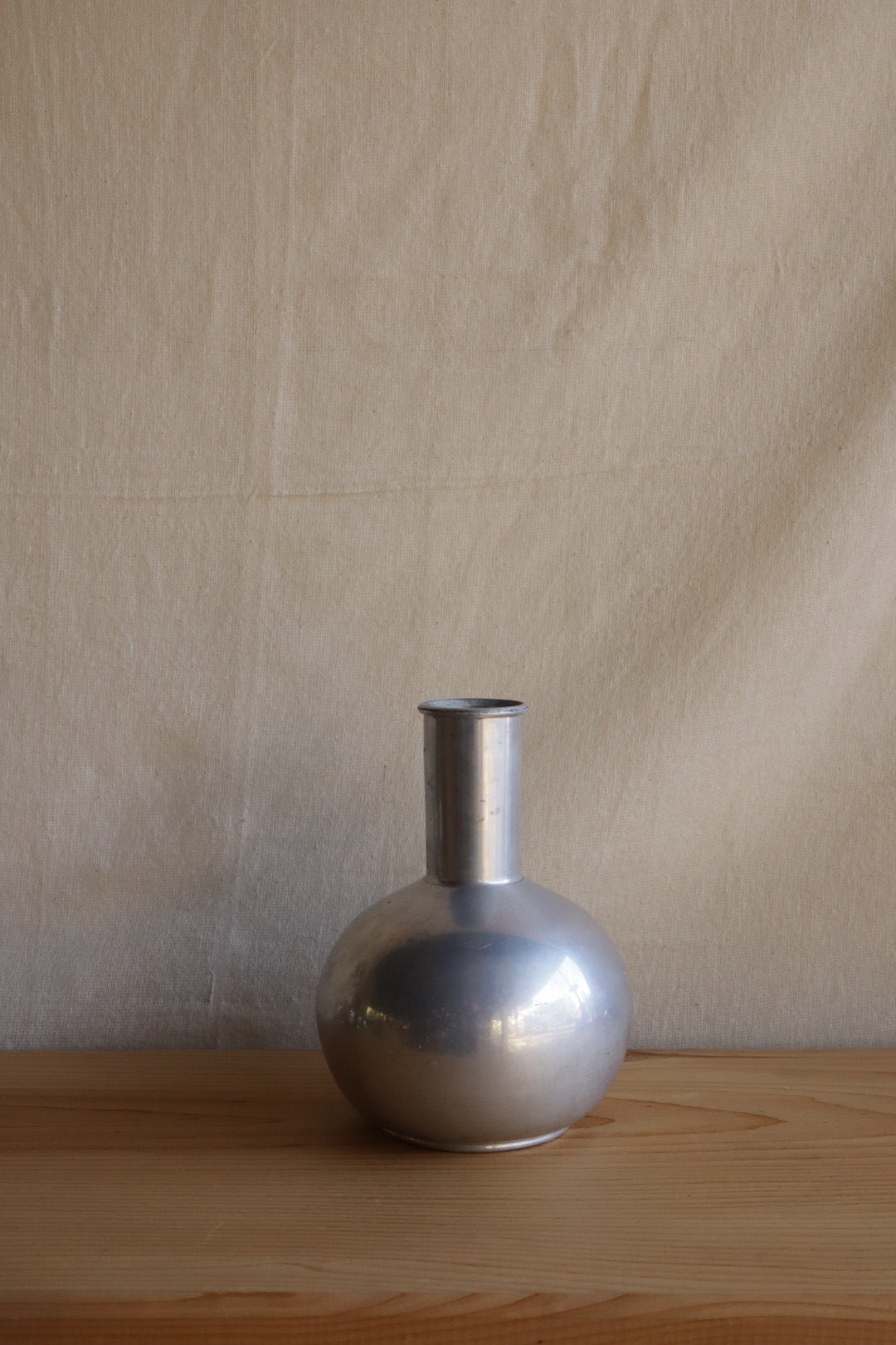 Vintage Aluminum Vase