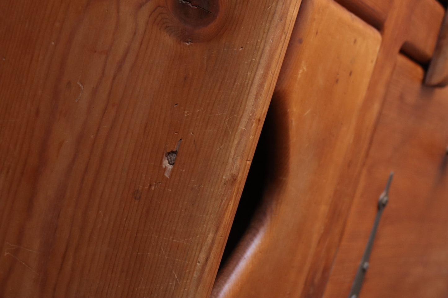 Rustic Pine Hutch
